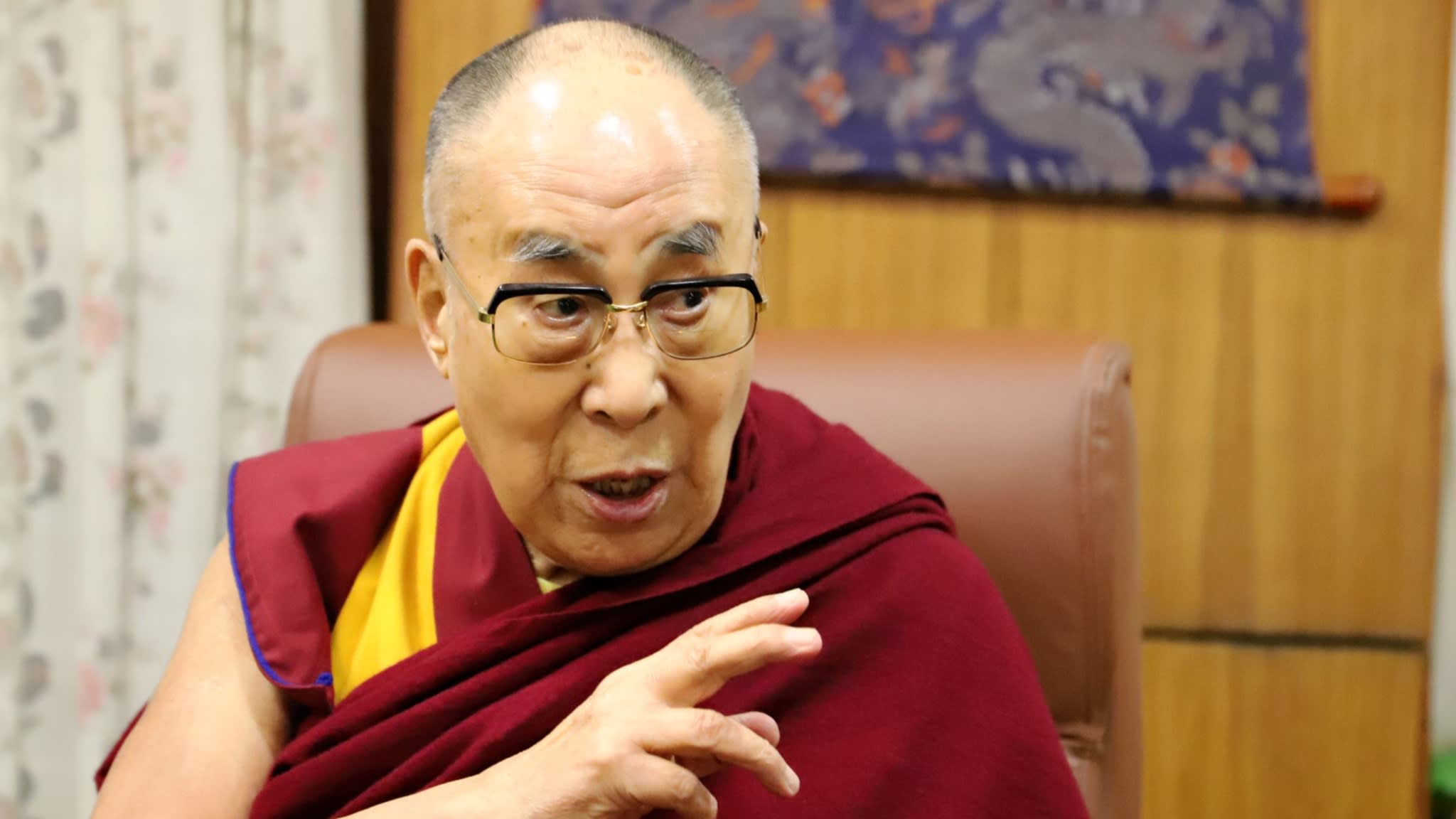 His Holiness the Dalai Lama, file photo.