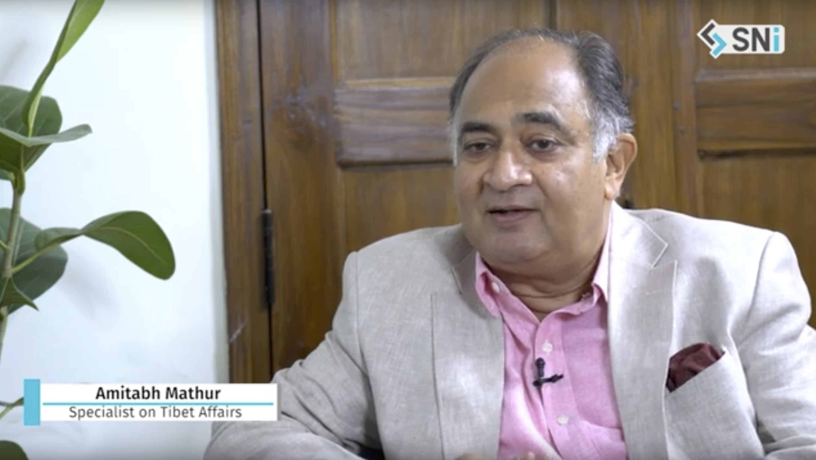 Former GoI Advisor on Tibet Mr Amitabh Mathur on Modi-Xi Summit and Tibet. Photo Courtesy- SN