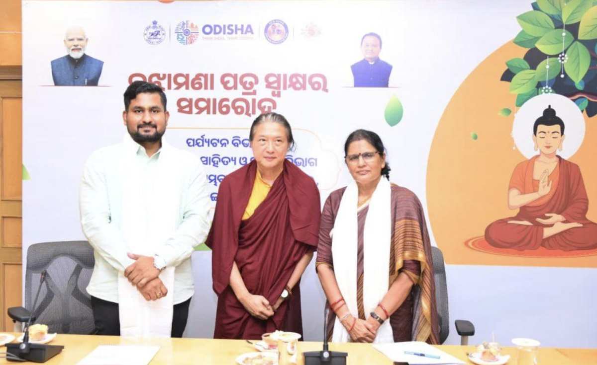 Odisha signs MoU with Tibetan monastery to promote Buddhist heritage, cultural tourism