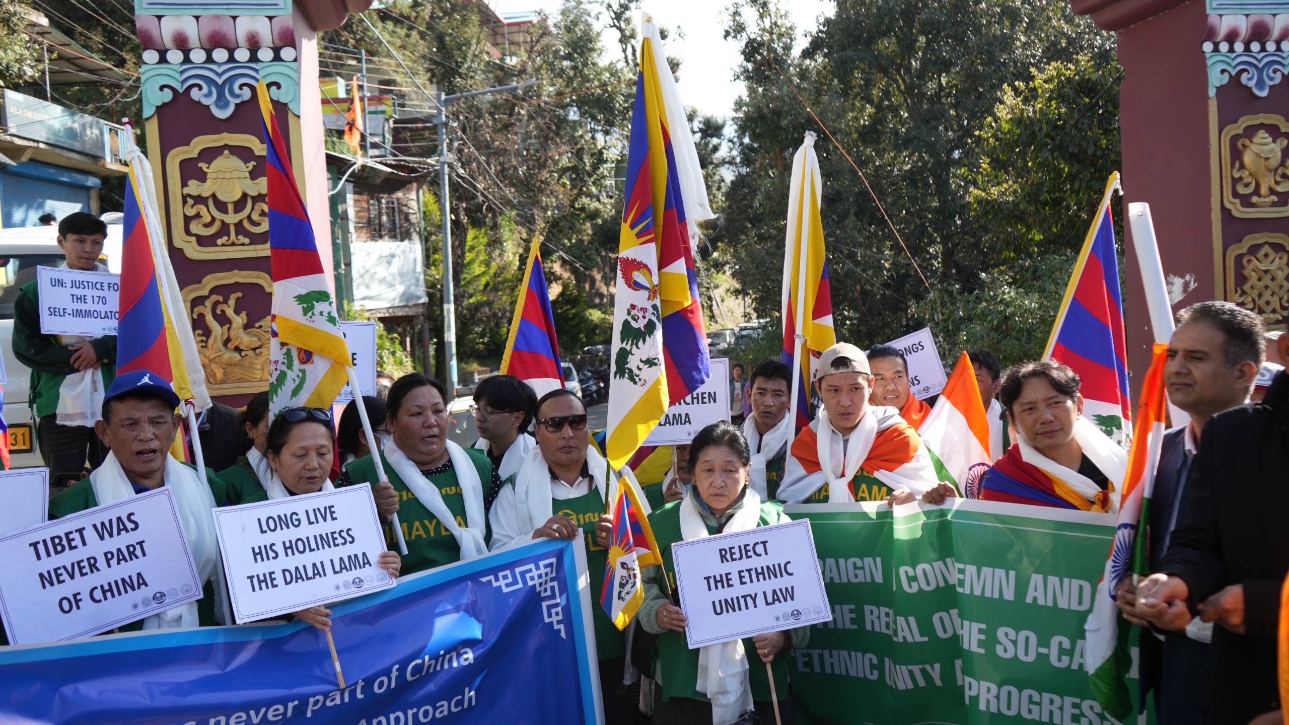 Tibetan NGO coalition launch march to Kurukshetra, demand repeal of China’s ‘ethnic unity’ law