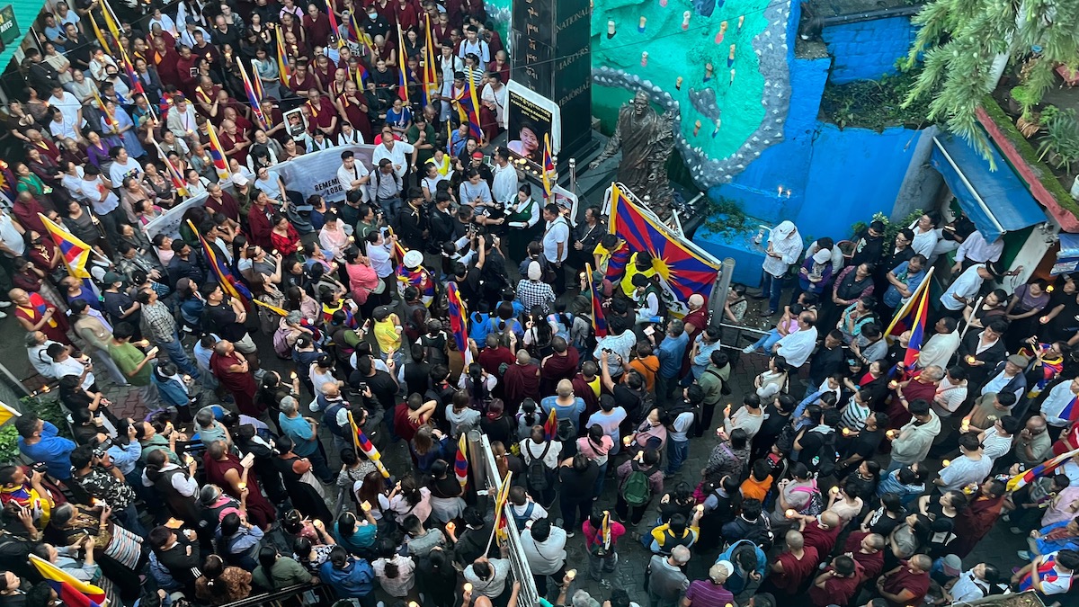 Tibetans mourn, hold vigils to honour martyr Lobga Rangzen