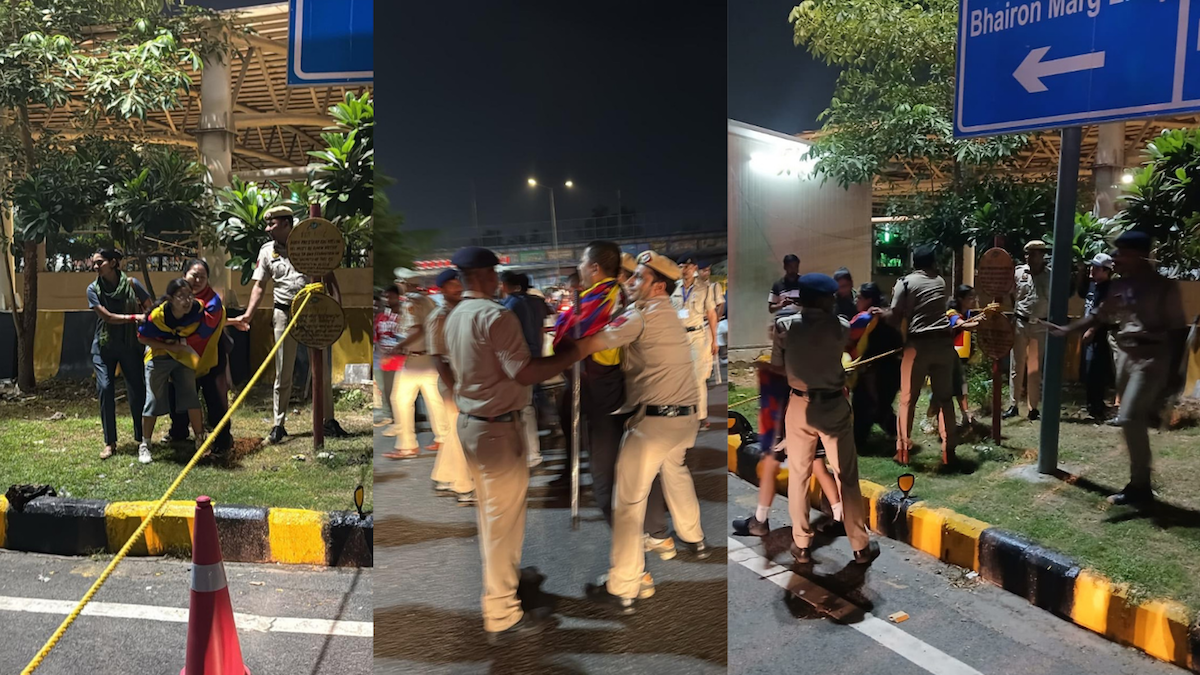 Over 60 TYC activists detained after protesting Xi’s visit near BRICS venue in New Delhi