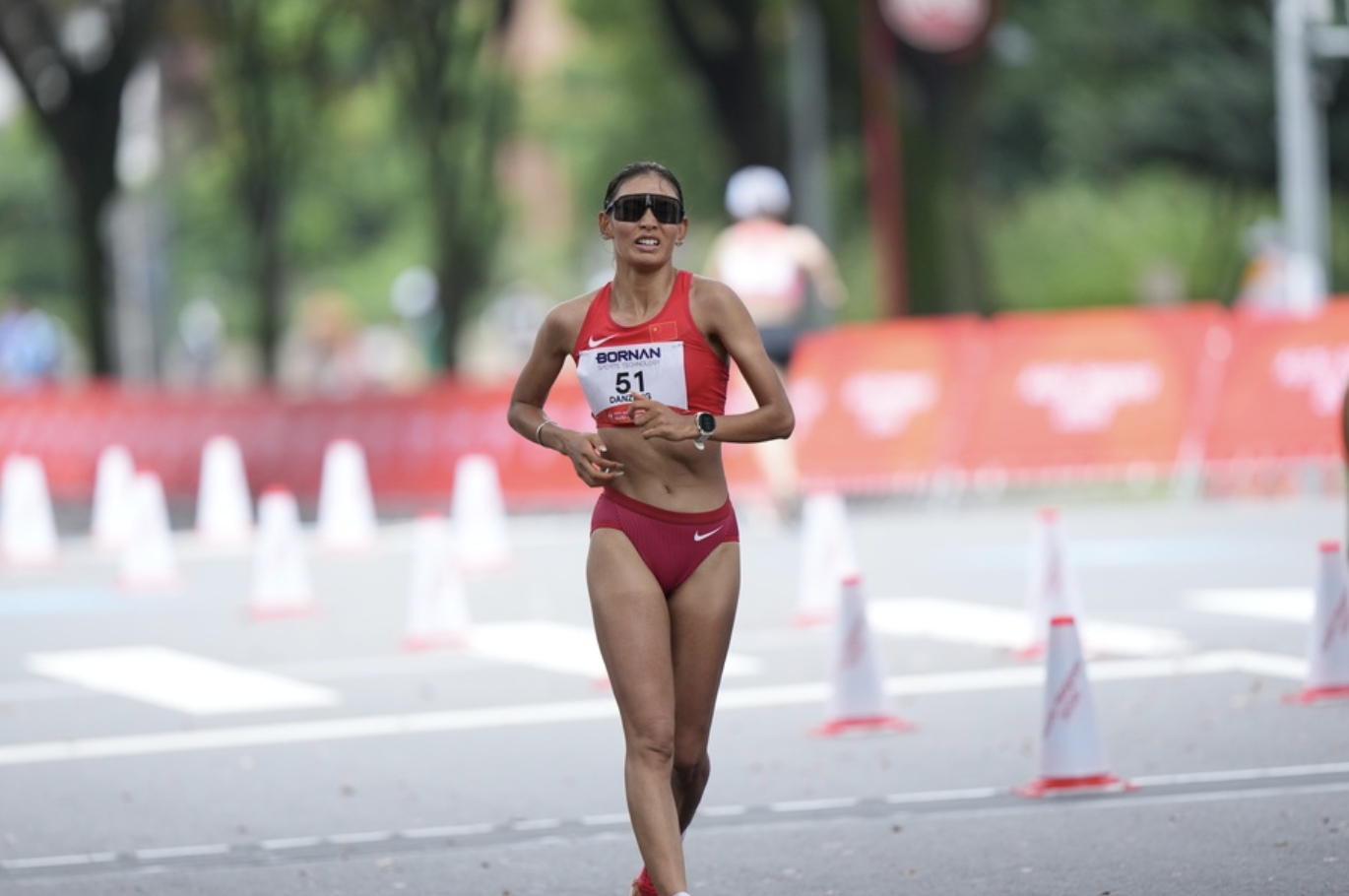 Tibetan athlete Tenzin Choezom clinches gold medal at Asian Games