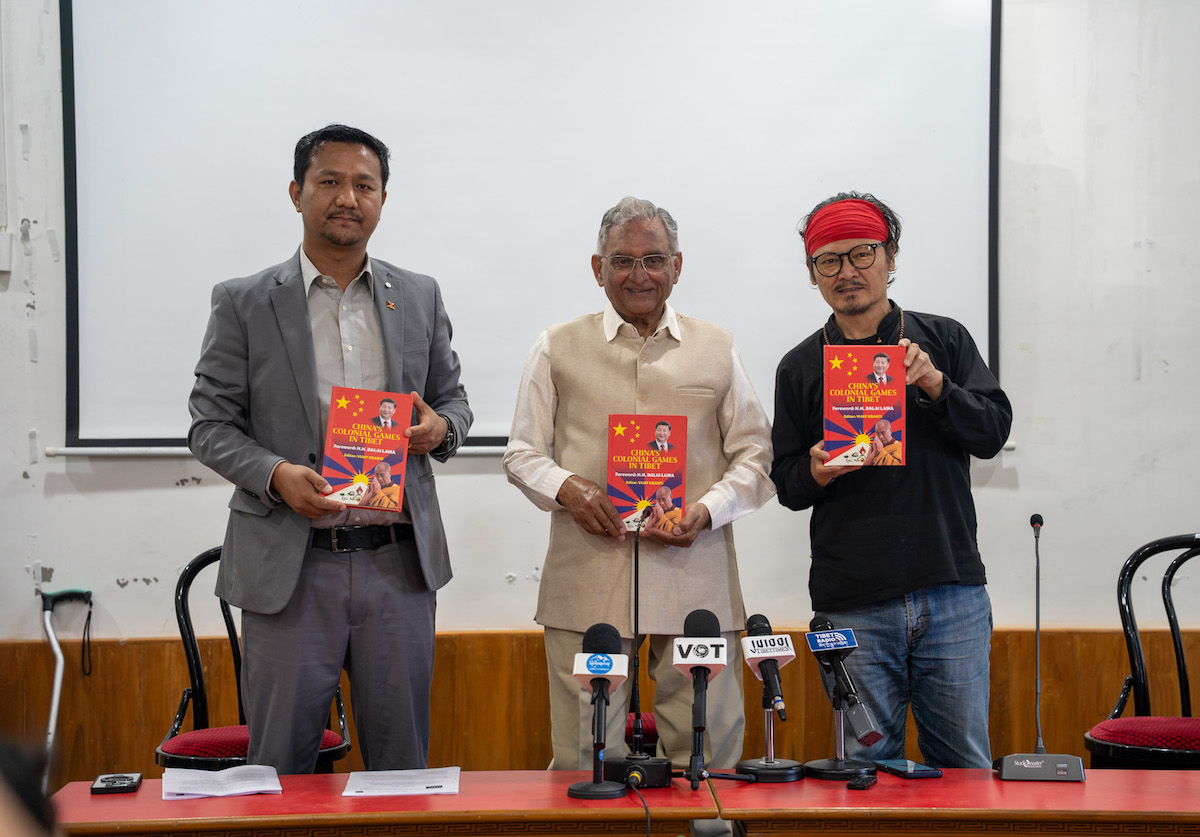 Vijay Kranti launches new book in Dharamshala, warns against misplaced optimism over Tibet–China dialogue