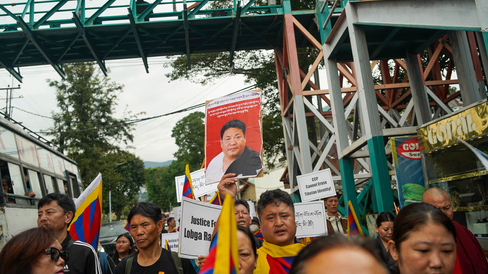 Dharamshala march unified to honour late martyr Lobga Ranzgen